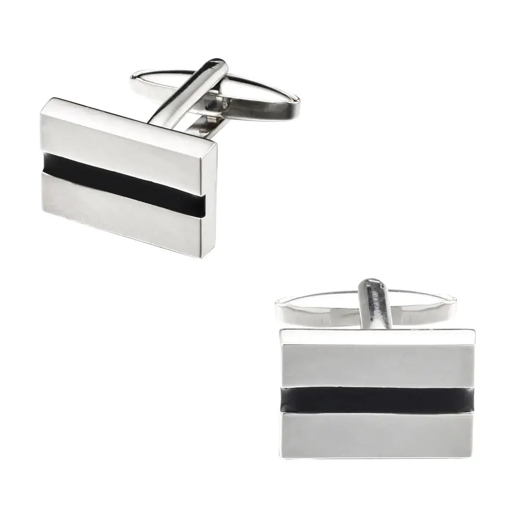 Classic Silver Cufflinks