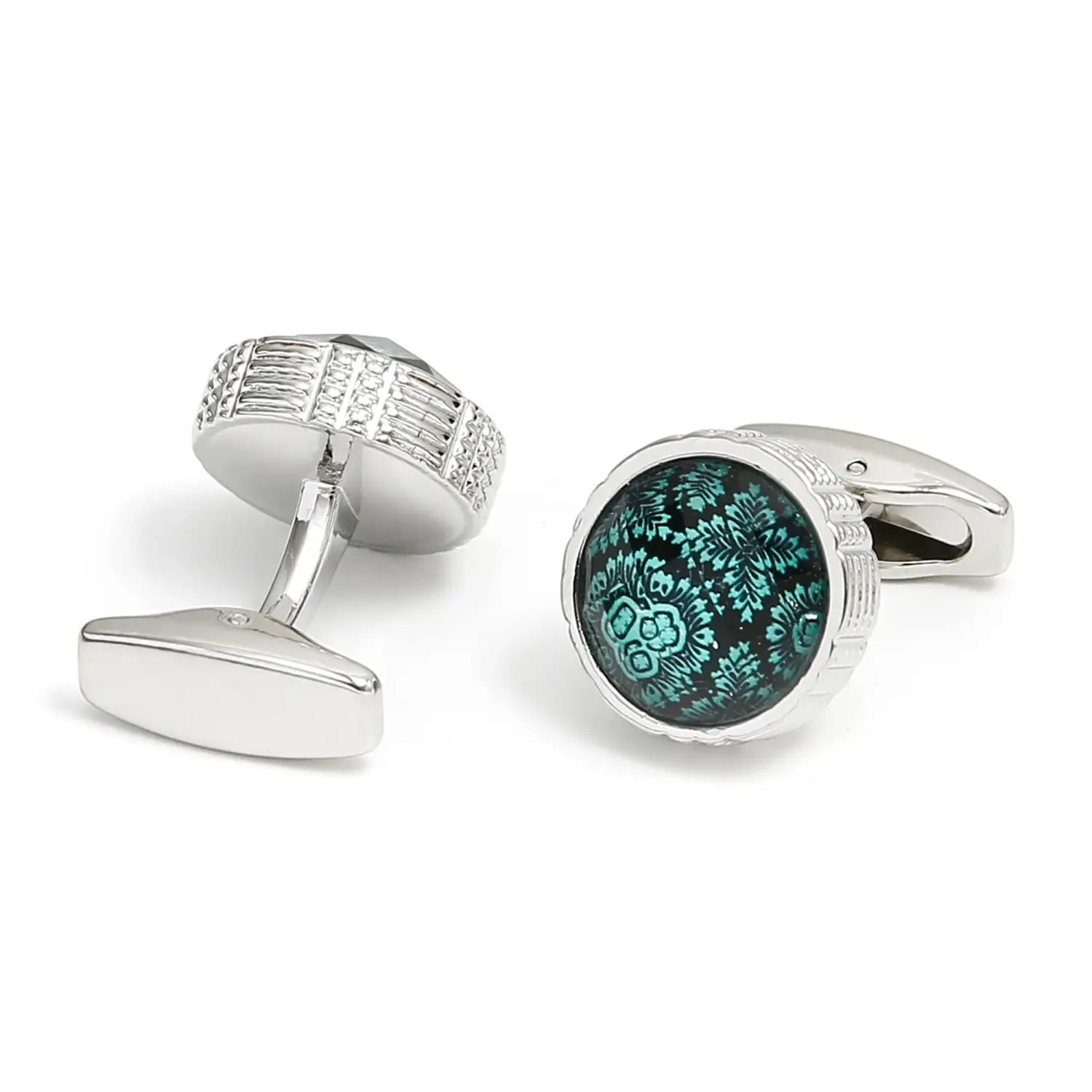 TOMYE Green CuffLinks