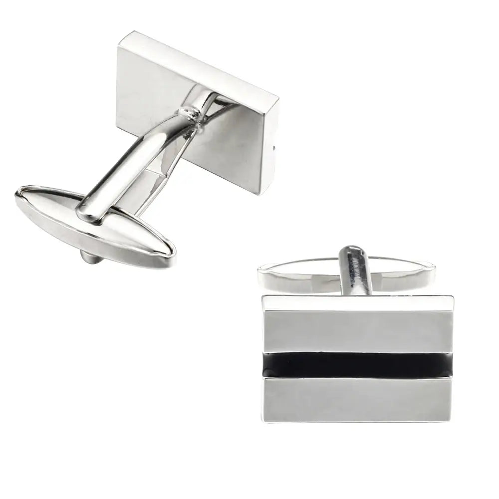 Classic Silver Cufflinks