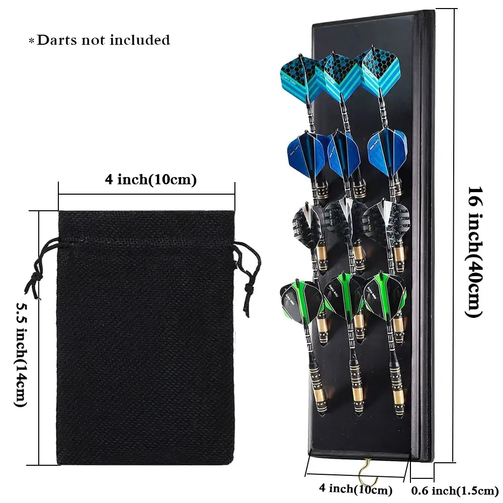 Dart 12-Hole Wall Mount Holder Precision Drilled Holes