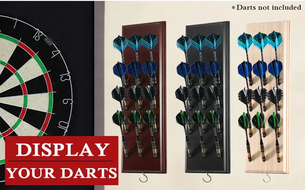 Dart 12-Hole Wall Mount Holder Precision Drilled Holes