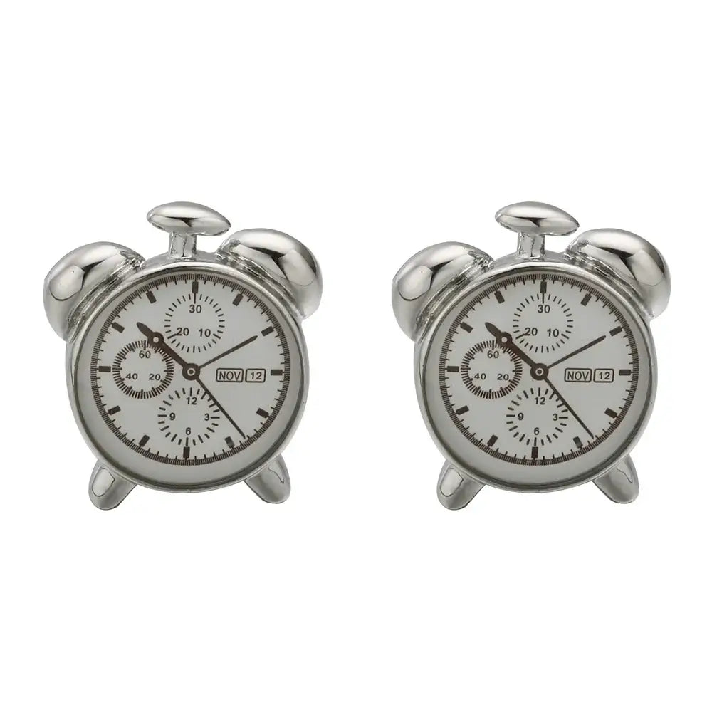 Classic Silver Cufflinks