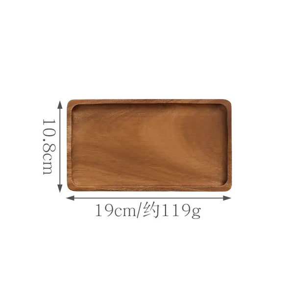 Acacia Wood Pallet High-end Plate - Small And Long - Hors d’oeuvres Tray