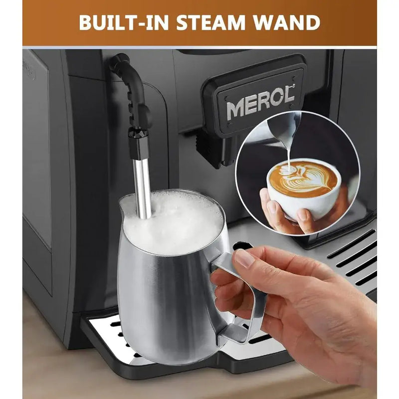 Espresso Coffee Machine with Grinder and Manual Milk Frother - United States - Expresso Machine