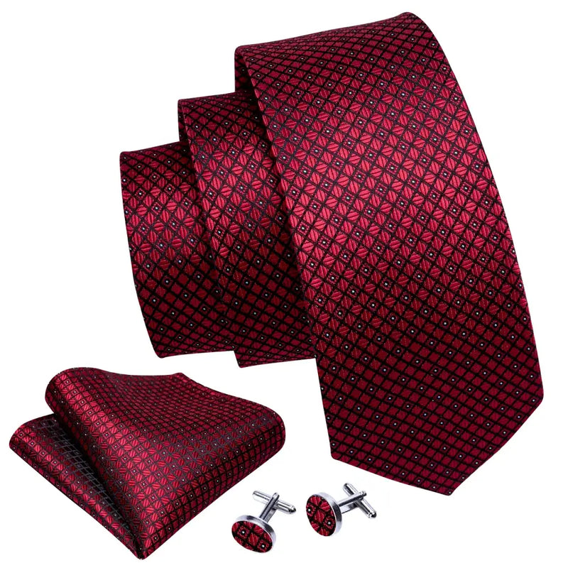 Barry Wang Men’s Tie Set | Wedding | Business - Neckties