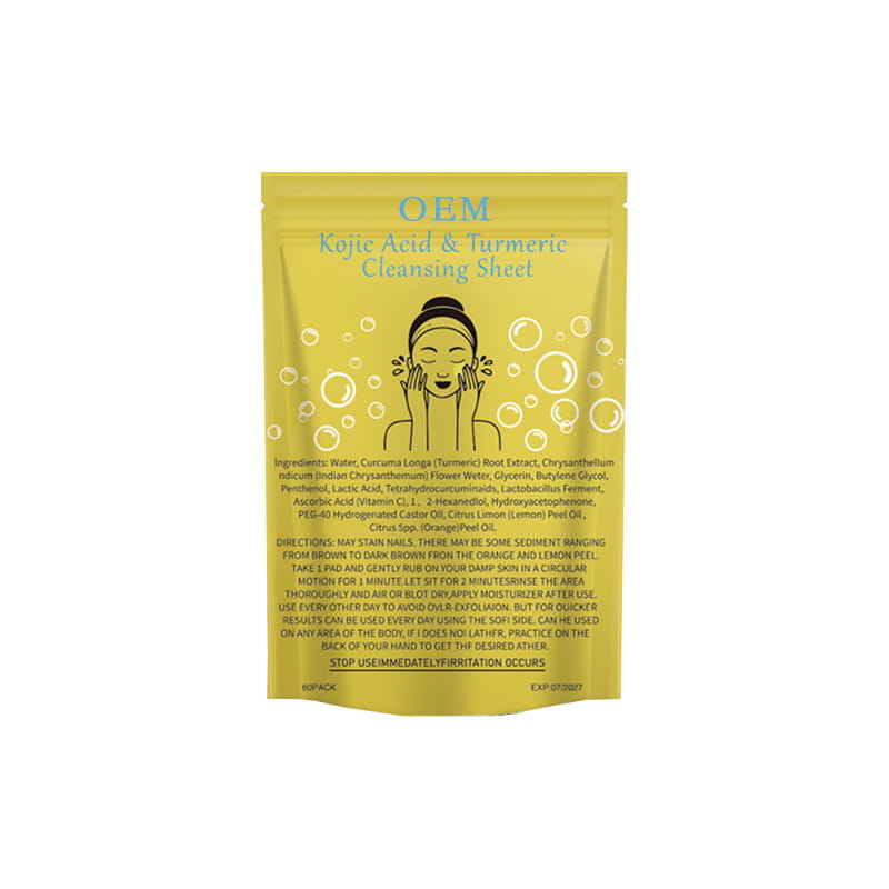 Kojic Acid Turmeric Cleaning Pad Gently Brightening