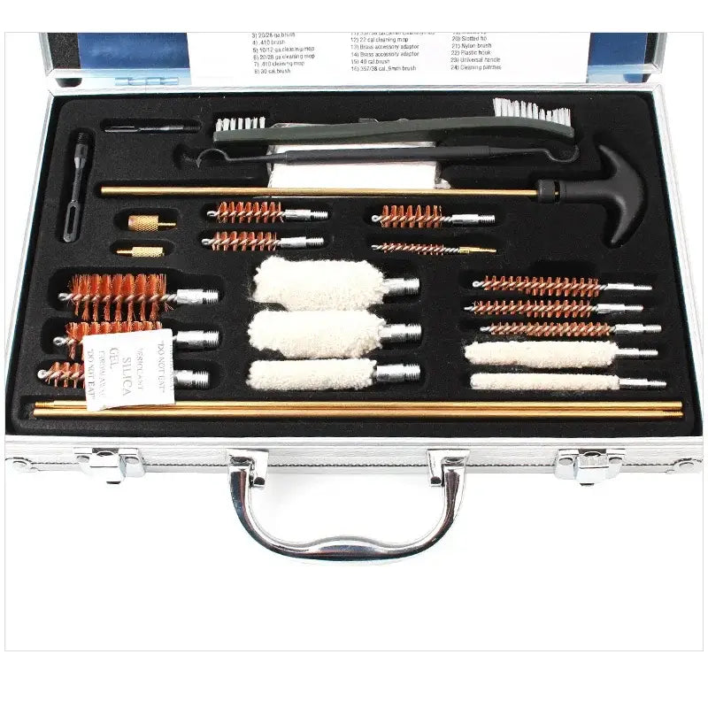 BIG Box Tube Bore Brush Gun Barrel Cleaning Kits Gun Care Cleaning Rod Brush Set Gun Cleaning Accessories Brass Rods