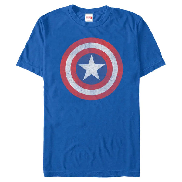 Captain America Men’s Classic T-Shirt - ROYAL / 3XL - T-Shirt