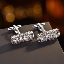 Classic Silver Cufflinks - Cufflinks