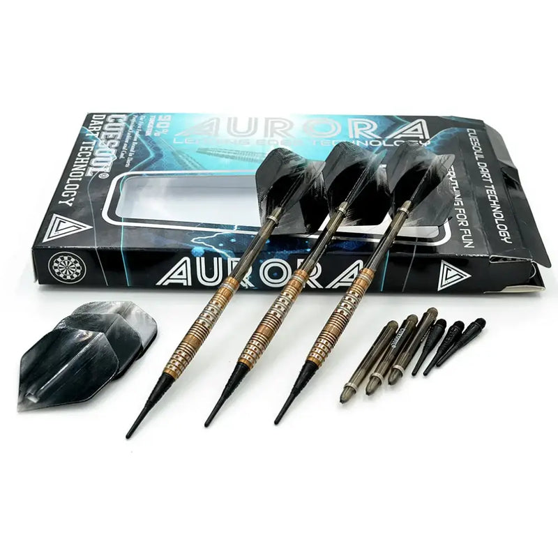 CUESOUL - AURORA Soft Tip 18g Dart Set - CSAR-N2102 - Darts