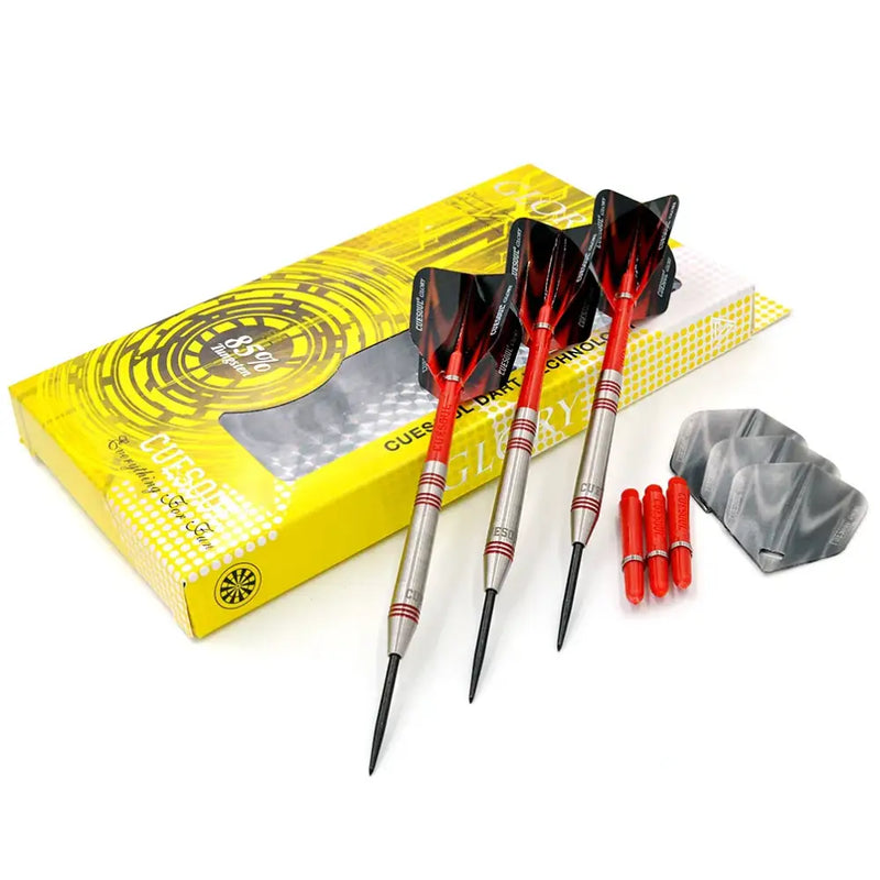 CUESOUL - GLORY 22g Steel Tip Dart - Black2 CSGL-N2210 - Darts