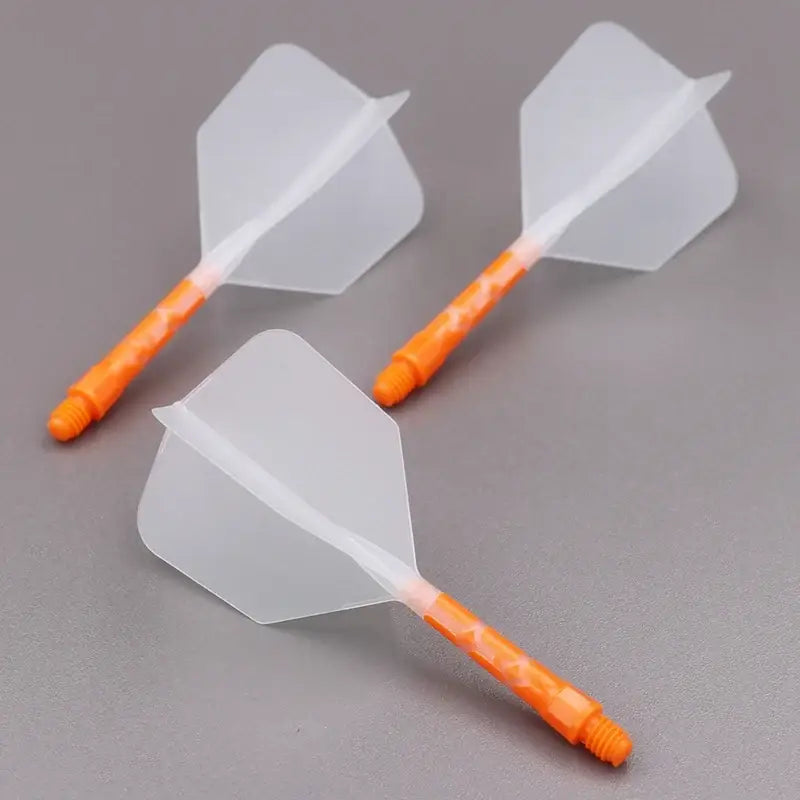 CUESOUL - Integrated Dart Shaft and Big Wing 28/33mm - Ice Orange-28mm - Dart Shaft