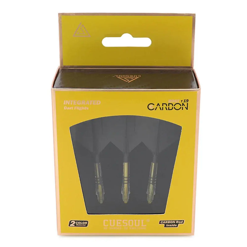 CUESOUL - Carbon Integrated Dart Shaft and Flight Wing - Darts