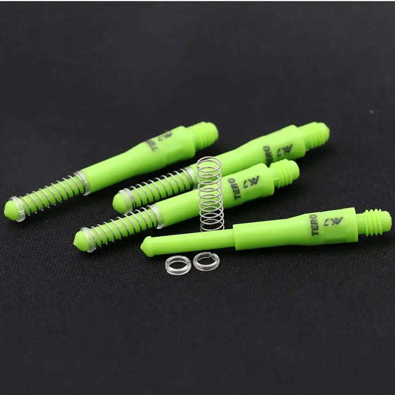 CUESOUL - TERO AK7 Spring Telescopic Dart Shafts - 37mm Green - Dart Shaft