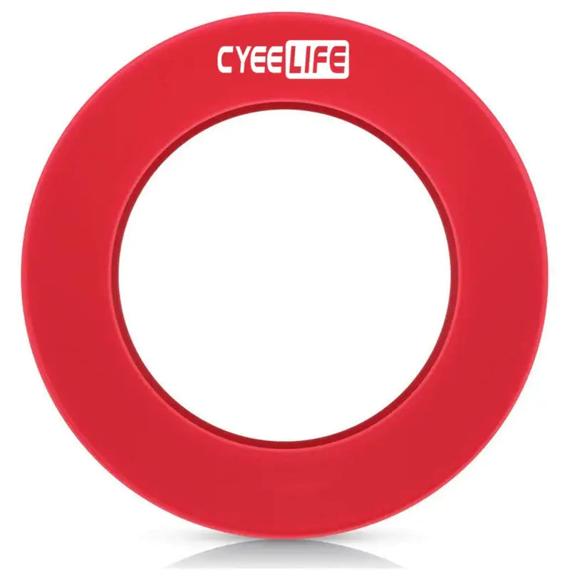 CYEE-LIFE - 18-Inch Dartboard Protection Ring Dart Plate - Red-with logo(No target) - Dartboard