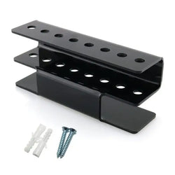 Dart Acrylic Wall Mounted Rack 8-Holes - Black - Dart Rack