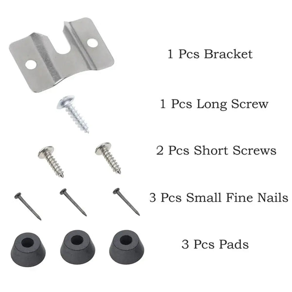 Dartboard Mounting Bracket Hardware Kit - Dart