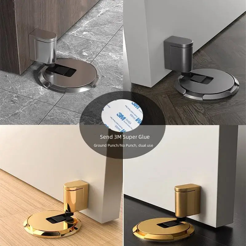 Door Stop for Household Invisible Door Suction Strong Magnetic Stopper - Door Stop