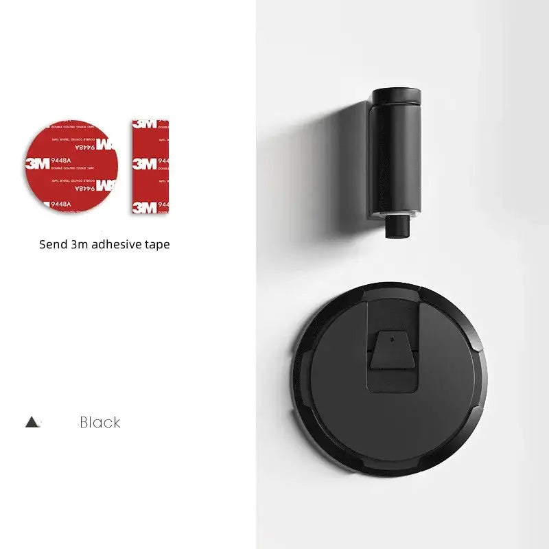 Door Stop for Household Invisible Door Suction Strong Magnetic Stopper - Black - Door Stop