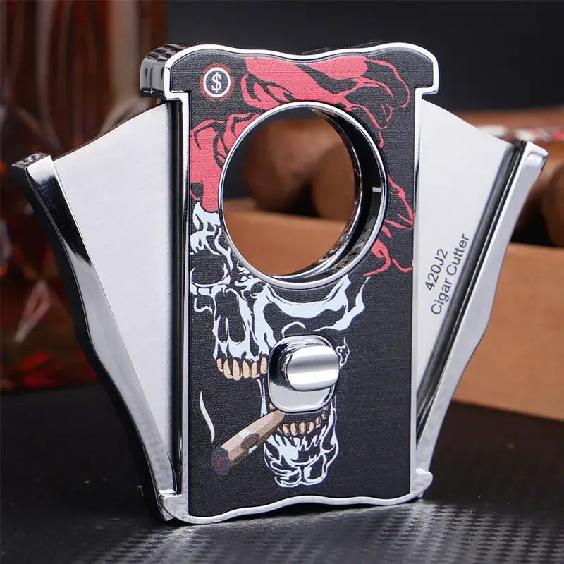 Dragon Stainless Steel Cigar Cutter - Cigar Cutter