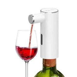 Electric Wine Aerator Dispenser Smart Quantitative Alcohol Dispenser Quick Decanter Wine Separator USB Charge Auto Wine