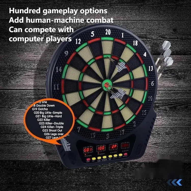 Electronic Automatic Scoring Dartboard Set - CHINA / US plug - Dartboard