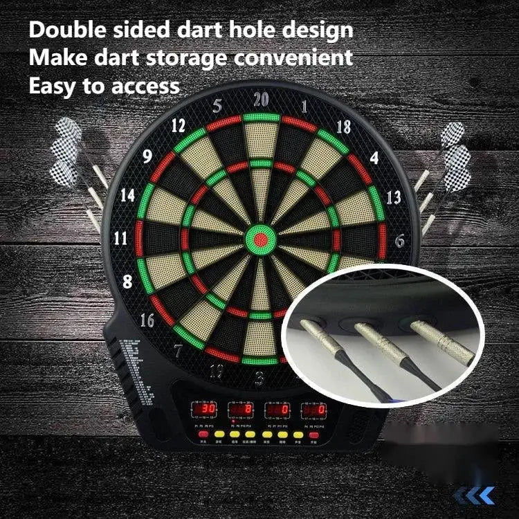 Electronic Automatic Scoring Dartboard Set - CHINA / US plug - Dartboard