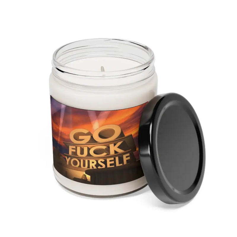 Go Fuck Yourself Scented Soy Candle - Apple Harvest / 9oz - Home Decor