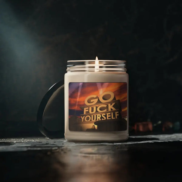 Go Fuck Yourself Scented Soy Candle - Apple Harvest / 9oz - Home Decor