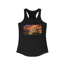 GO FUCK YOURSELF • WOMEN’S TANK - S / Solid Black - Tank Top