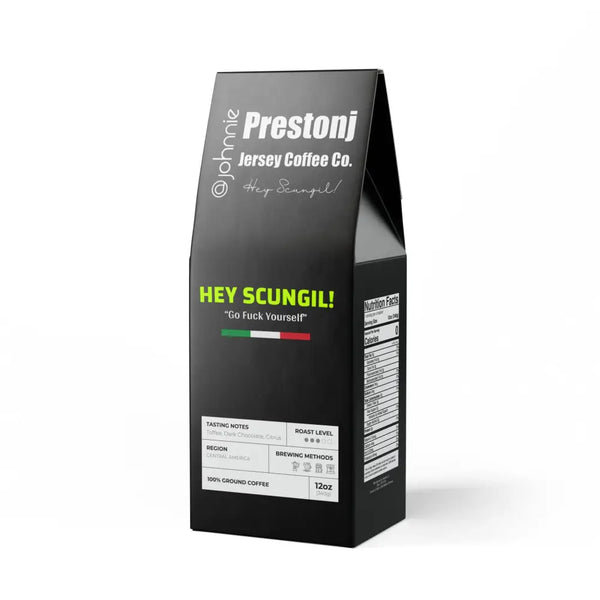 HEY SCUNGIL! Jersey Coffee Co. Blend (Medium Roast) - Ground / 12oz - Food & Beverages