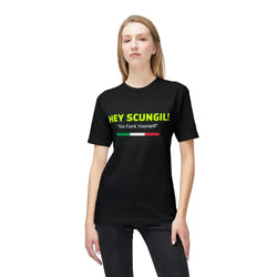 HEY SCUNGIL! Unisex T-Shirt - Black / S - T-Shirt