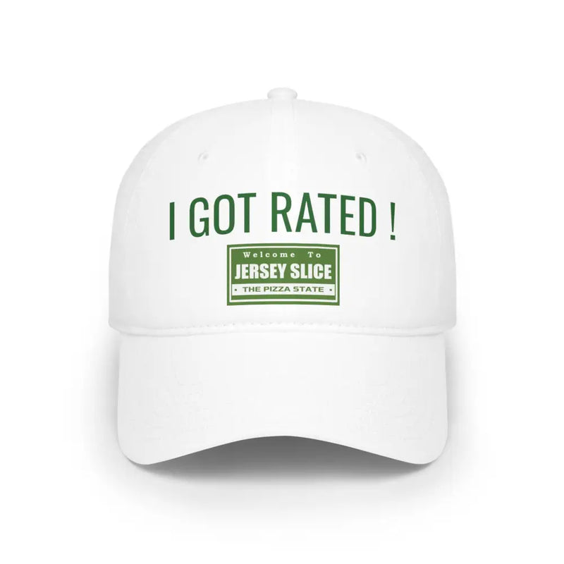 I GOT RATED! BASEBALL CAP - White / One size - Hats