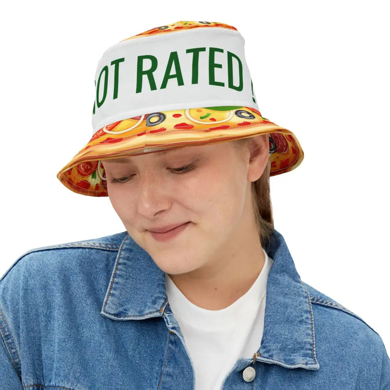 I Got Rated! Jersey Slice Bucket Hat (AOP) - Hats