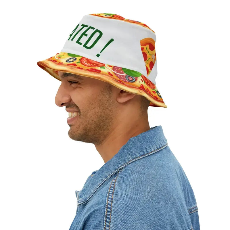 I Got Rated! Jersey Slice Bucket Hat (AOP) - Hats