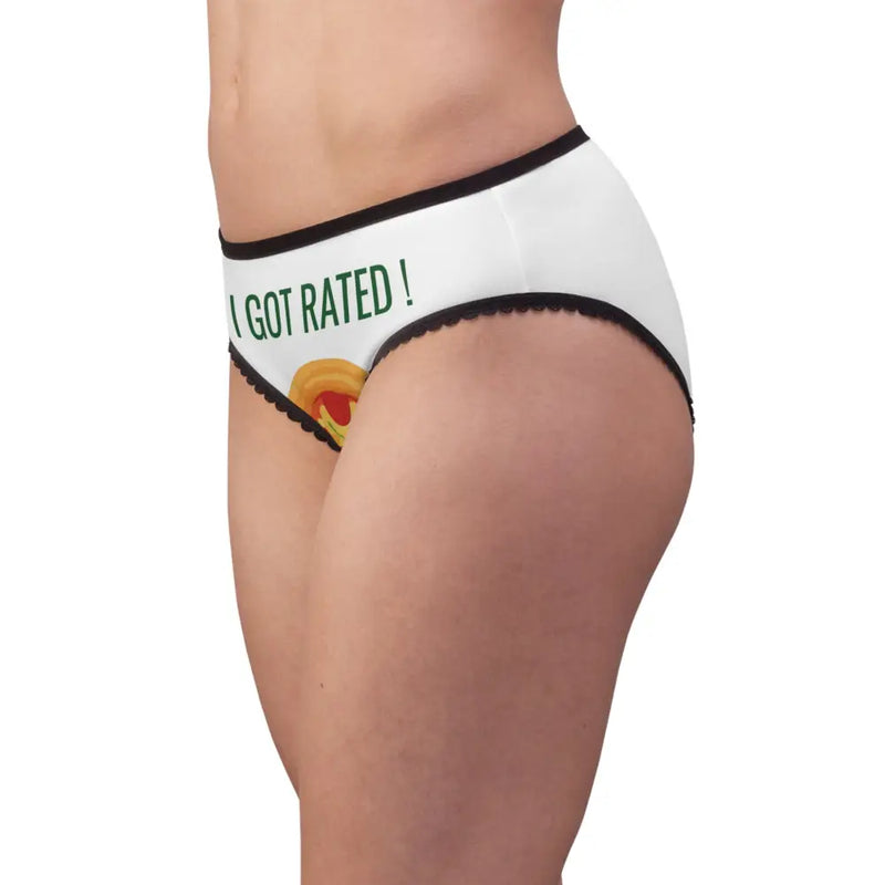 I GOT RATED! WOMEN’S BRIEFS - All Over Prints