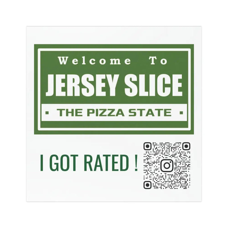 Jersey Slice Car Magnets - 5’’ × 5’’ / Rectangle / 1 pc - All Over Prints