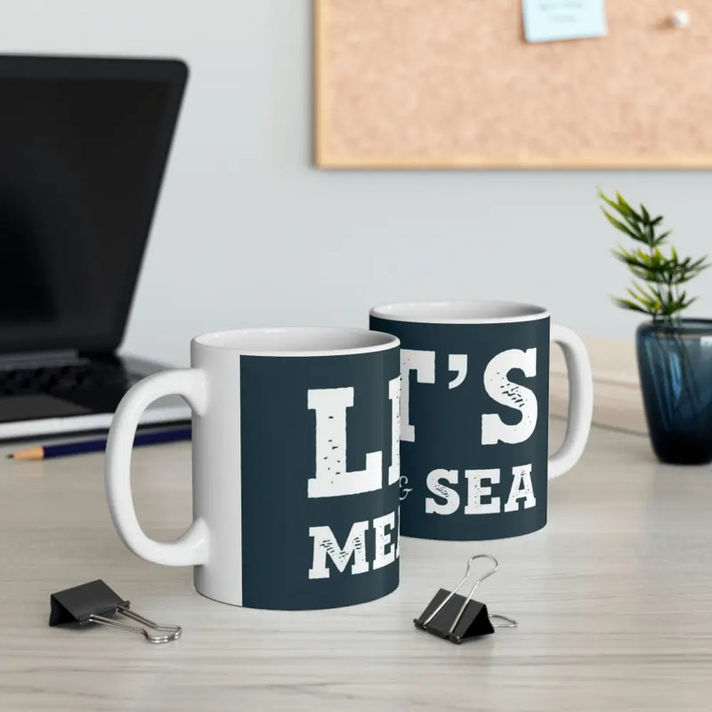 LET’S MEAT & SEA • 11oz Mug - 11oz - Mug