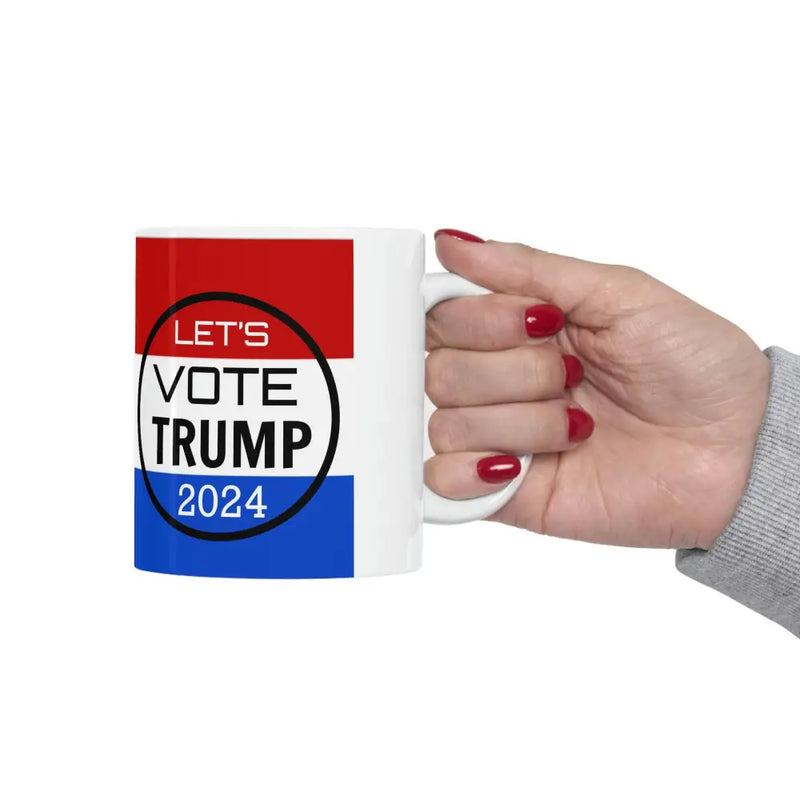 LETS VOTE TRUMP 2024 Mug - 11oz - Mug