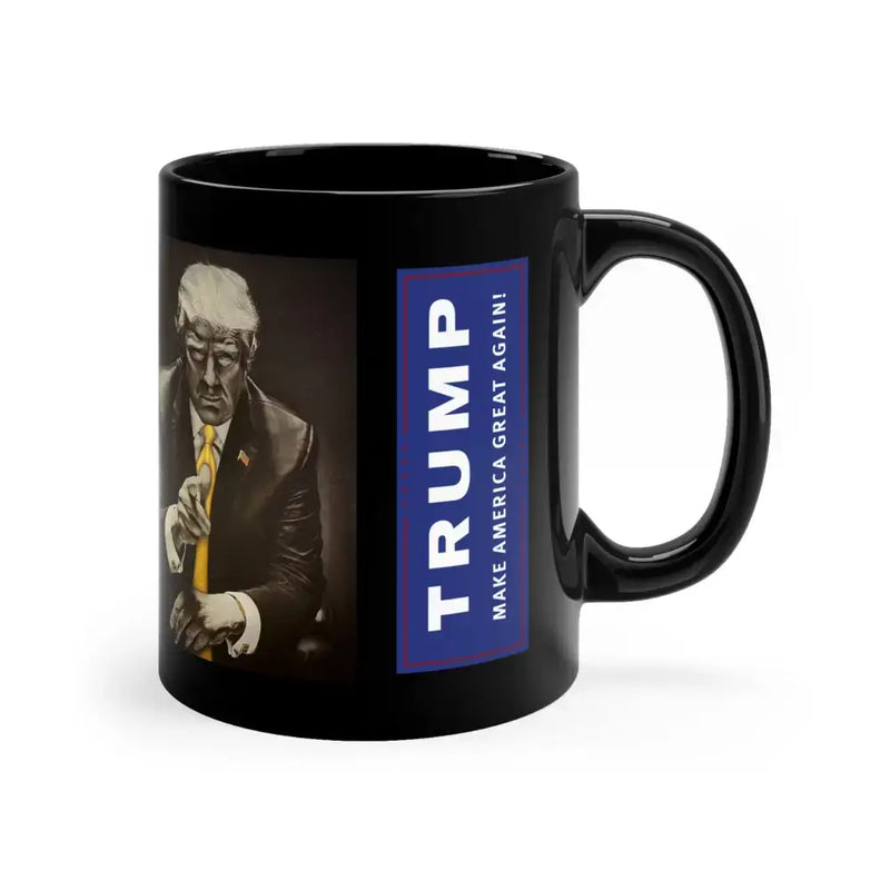 LETS VOTE TRUMP 2024 Mug - 11oz / Black - Mug