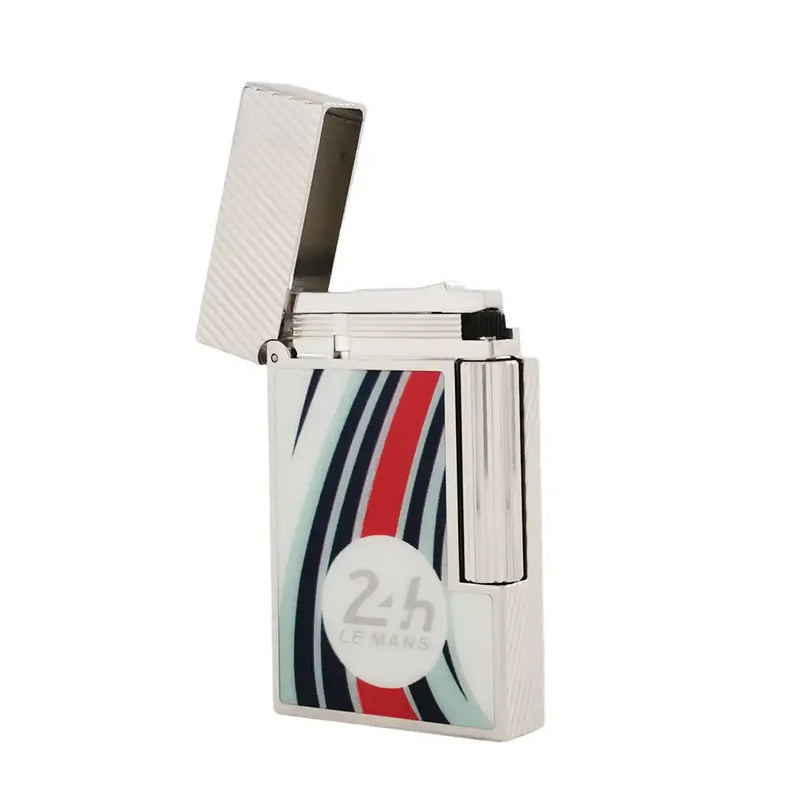 New D Branded Gas Lighter Lacquer 24h Le Mans Outdoor Tobacco Cigarette Accessories Cigar Gadgets Smoking Male Gifts