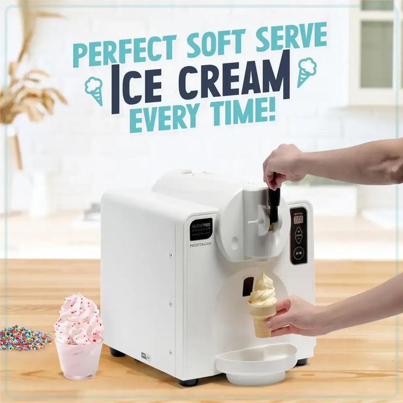 Soft Serve Ice Cream Frozen Yogurt Sorbet Shaved Ice Machine - Ice Cream Machine