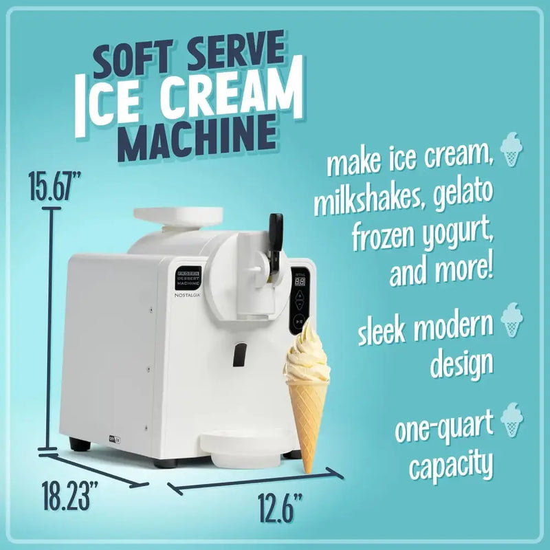 Soft Serve Ice Cream Frozen Yogurt Sorbet Shaved Ice Machine - Ice Cream Machine