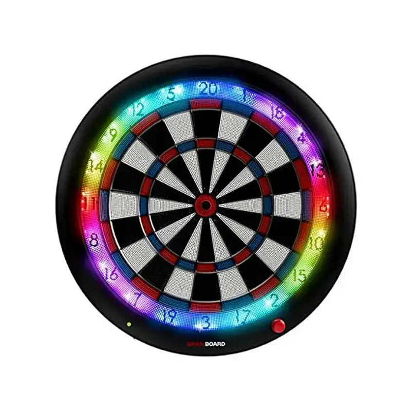 Original Dart Board Led Light Surround GranBoard 3S Bluetooth Electronic Soft Tip Smart Dartboard with Online Game Play