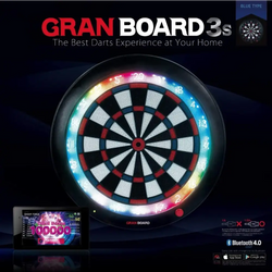 Original Dart Board Led Light Surround GranBoard 3S Bluetooth Electronic Soft Tip Smart Dartboard with Online Game Play