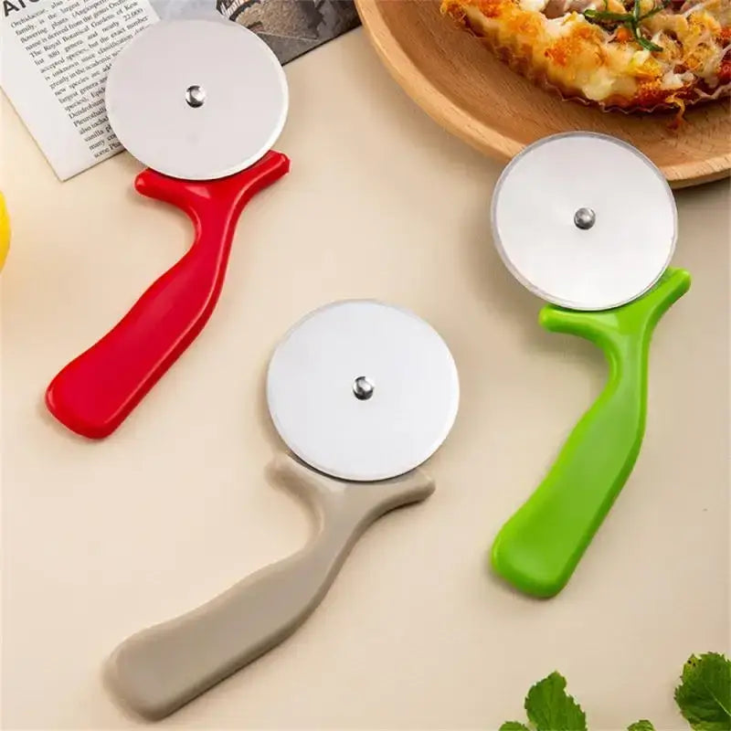 Pizza Slicer Stainless Steel Round Shape - Food & Beverages