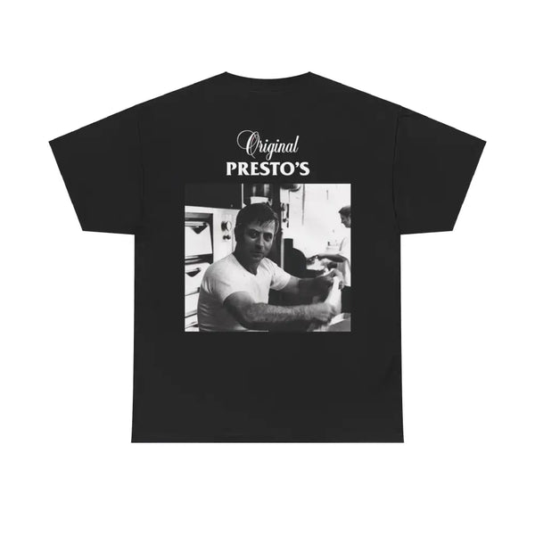 Presto Pizza Tee - Black / S - T-Shirt