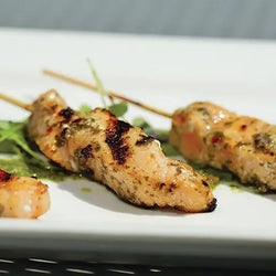 Salmon Satay with a Miso Glaze - Hors d’oeuvres