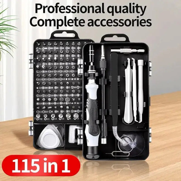 NEW precision screwdriver 115-in-1 set multifunctional professional repair tool with 98pcs magnetic suitable