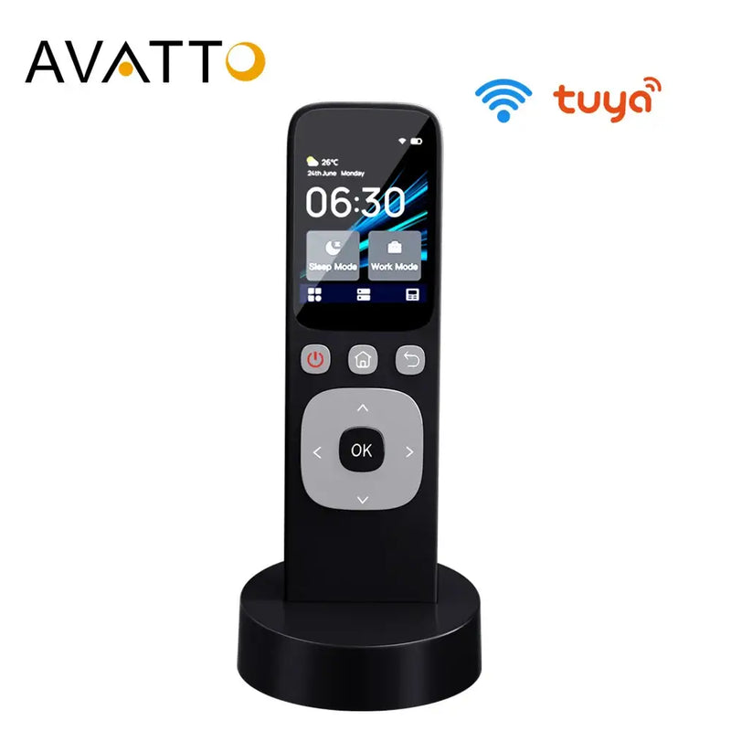 Smart AVATTO Wireless Tuya WiFi IR Central Touch Screen Panel. - Control Panel